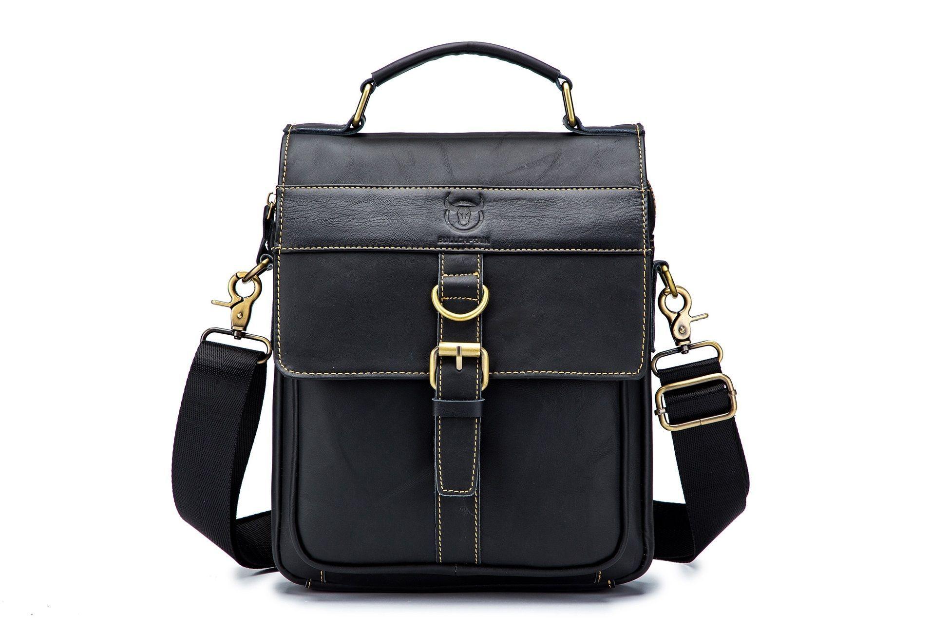 Bolso de cuero hombro Bullcaptain modelo Djb 302 tablet -3