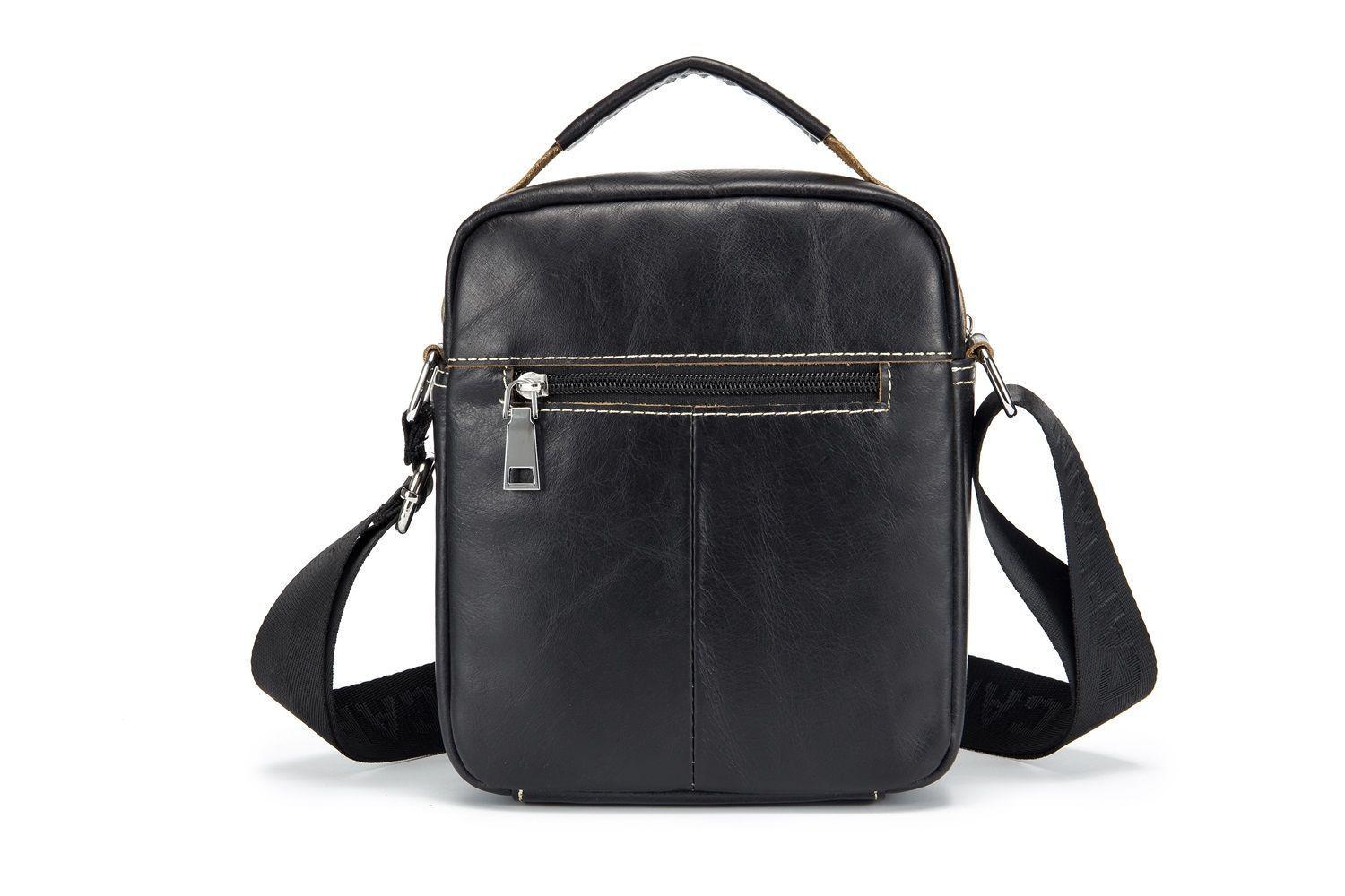 Bolso Cartera de cuero hombro Bullcaptain modelo Djb 038-2