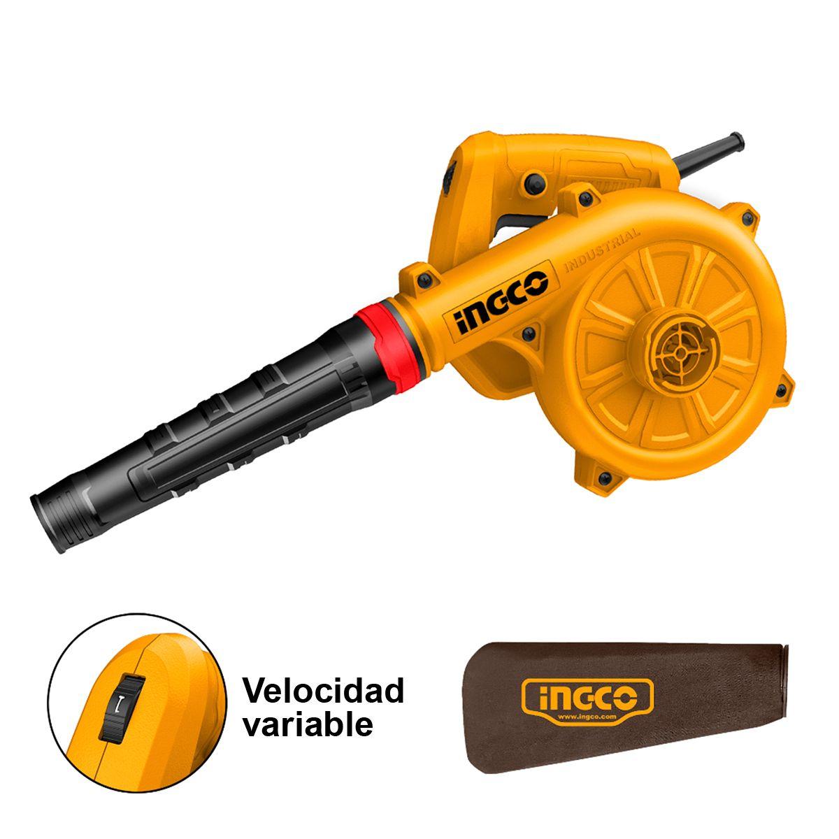 Soplador/Aspirador Electrico Industrial 650W 4M³/Min Ingco-1