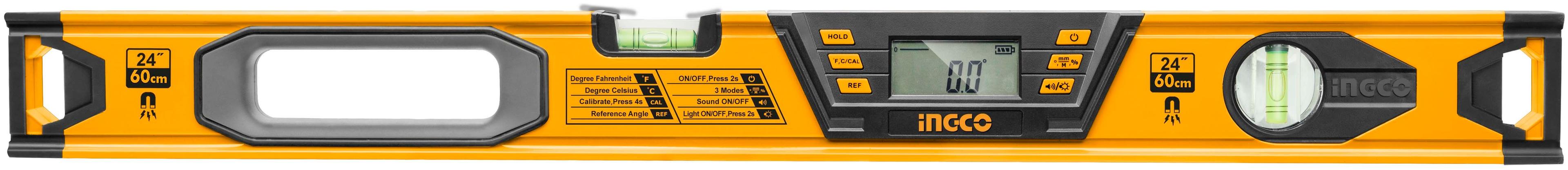 Nivel Digital Industrial  60Cm/24" Ingco Hsl08060D-1