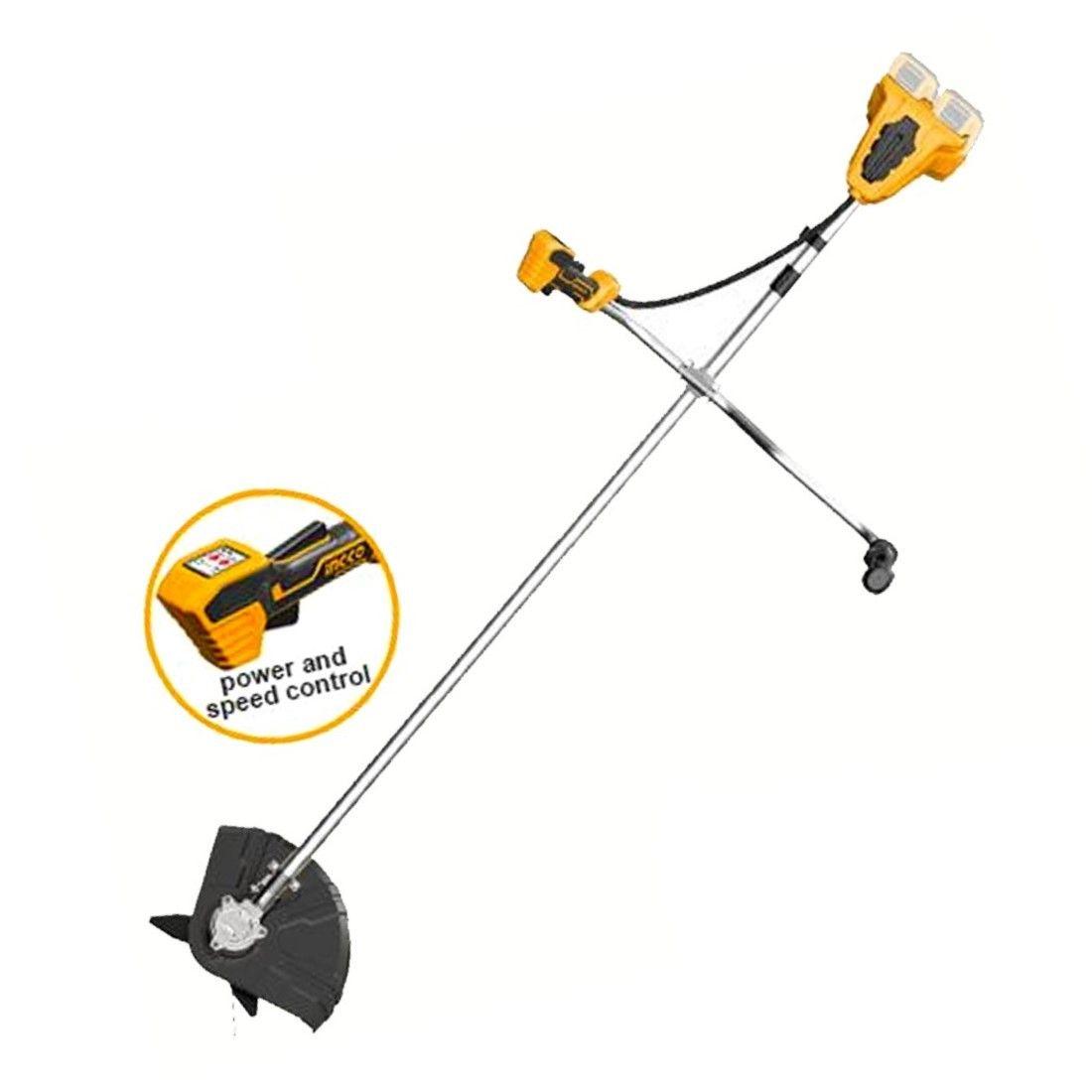 Desbrozadora Bl Inalambrica Industrial 40V Ingco Cstli20018-2