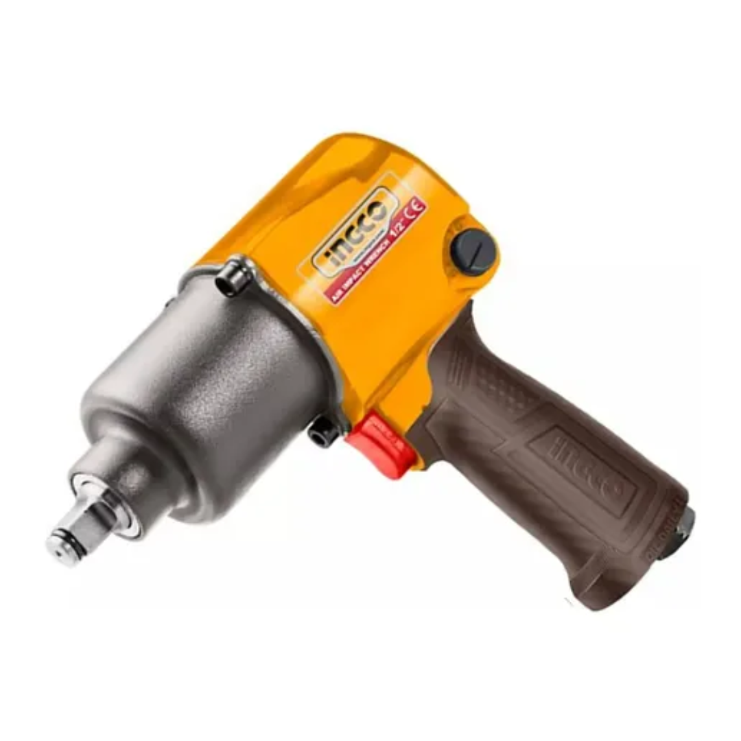 Pistola De Impacto Industrial Neumatica 1/2" 610Nm Ingco-1