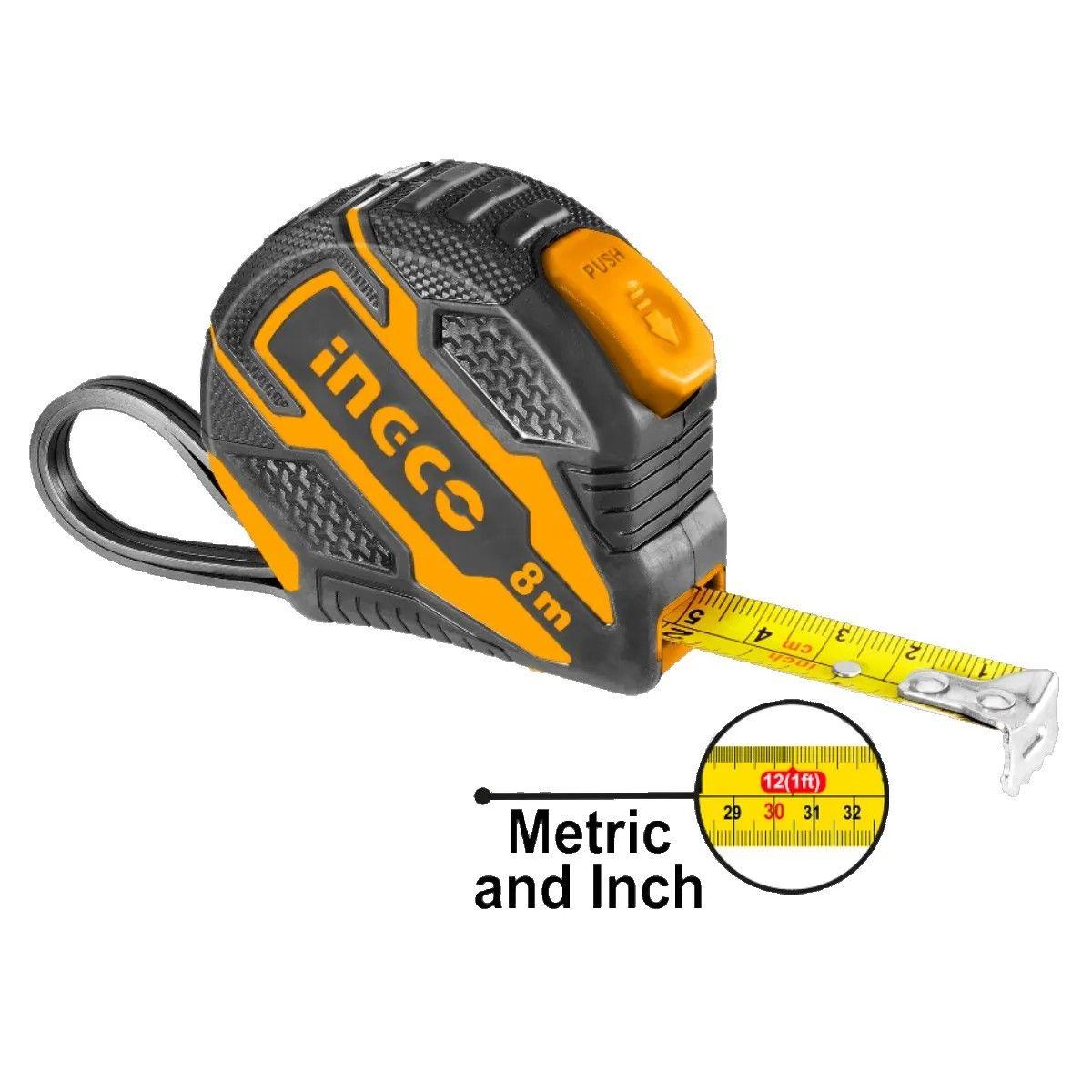 HUINCHA METRICA 25MMX8M INGCO HSMT08825-1