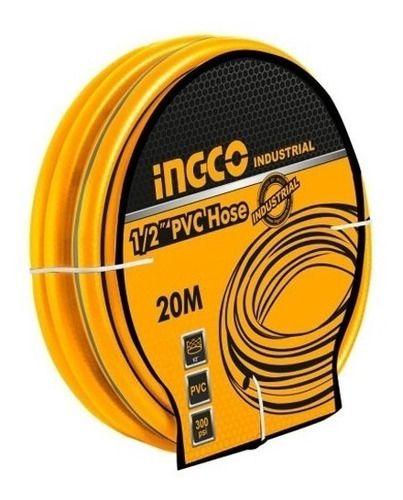 Manguera Industrial Reforzada Pvc 1/2"X20M Ingco Hph2001-0