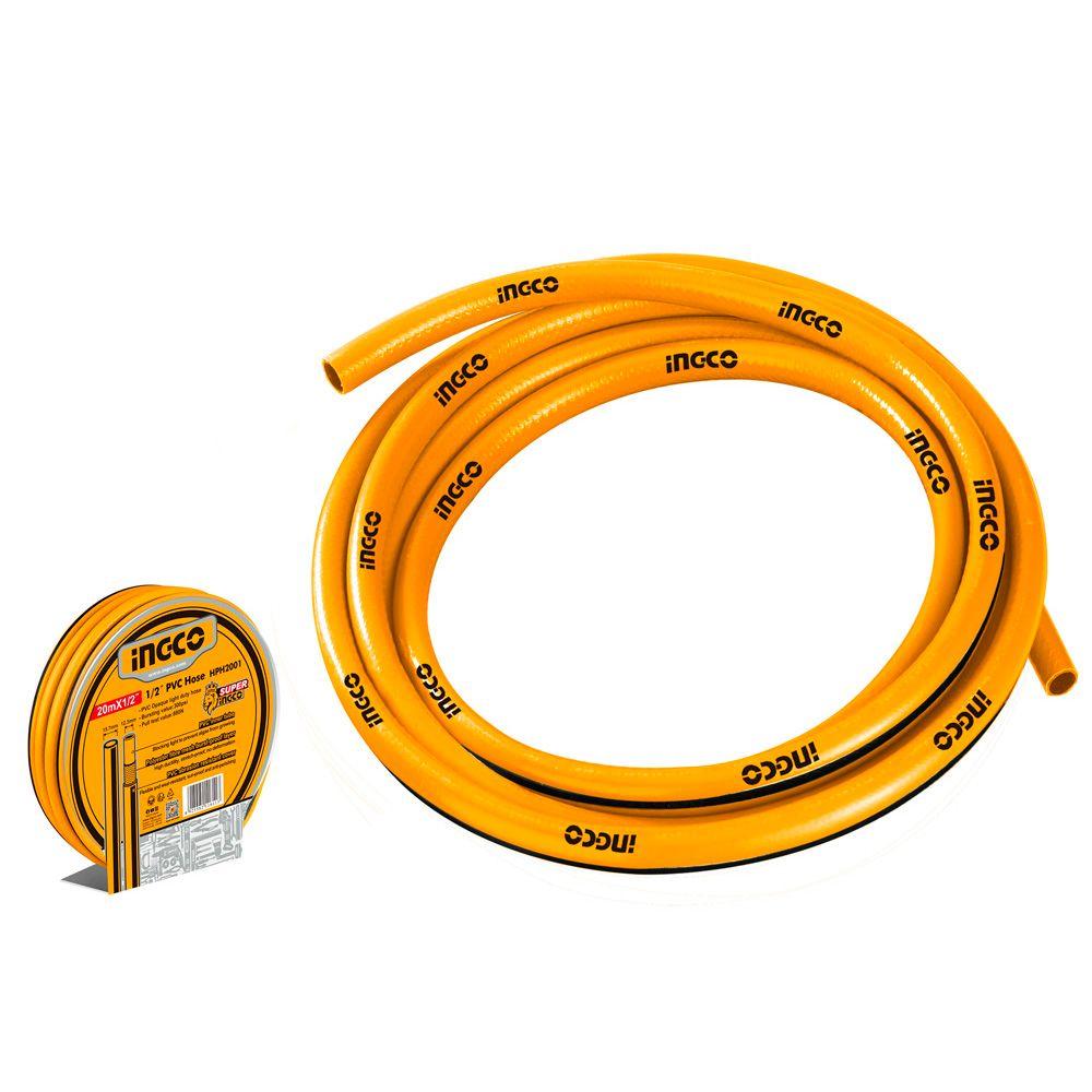 Manguera Industrial Reforzada Pvc 1/2"X20M Ingco Hph2001-1