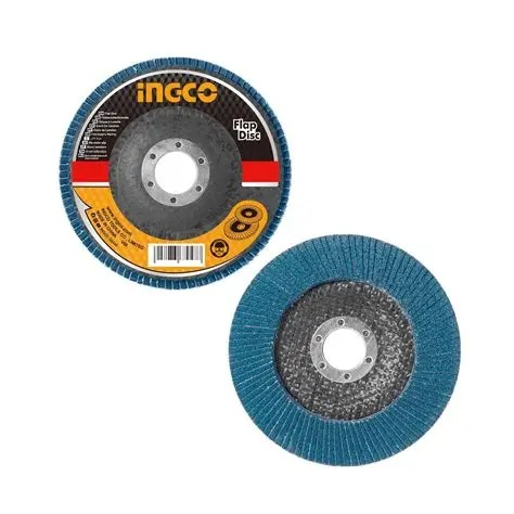 DISCO TRASLAPADO ZIRCONIO 115X22MM 4 1/2" P40 INGCO FDZ1151-1