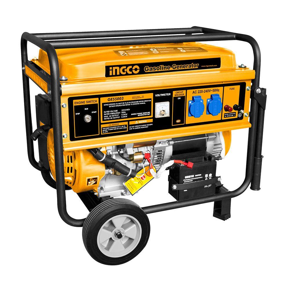 Generador A Gasolina 5,5Kw Ingco Ge55003-3