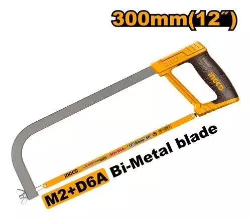 ARCO DE SIERRA MANGO ANTIDESLIZANTE 300MM/12" INGCO SS-3