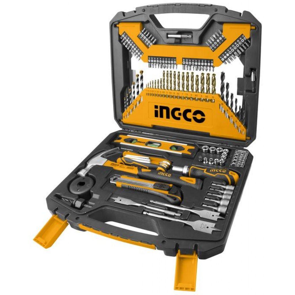 Set de herramientas brocas y puntas 120 Piezas Ingco-2