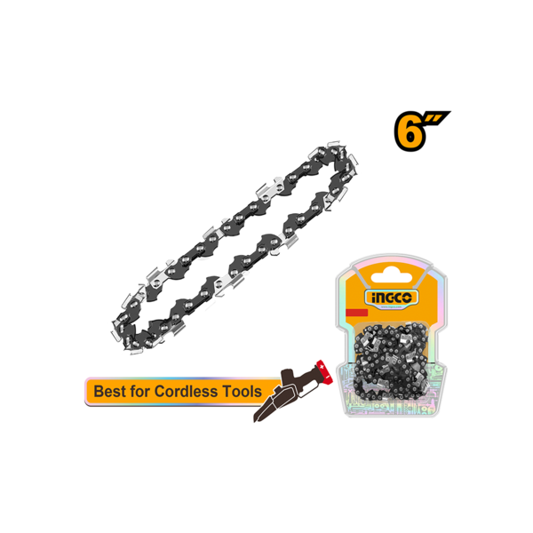 Cadena Para Motosierra 6" Ingco Agsc50601-2