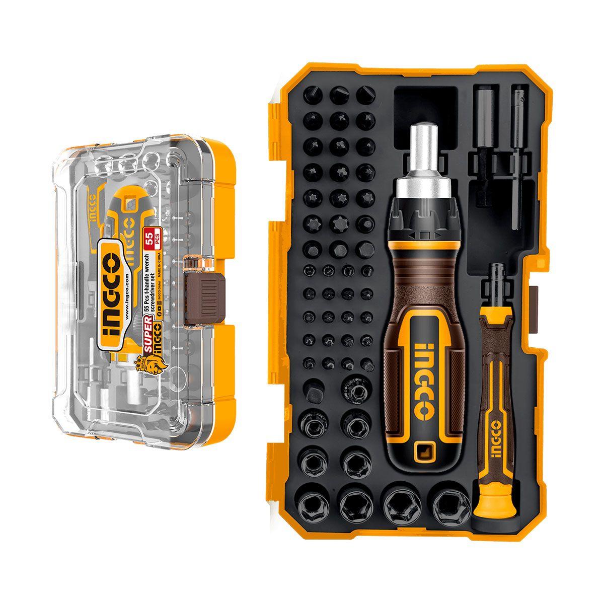 Set Destornillador Puntas Industrial Sl/Ph/T/H 55 Piezas-0