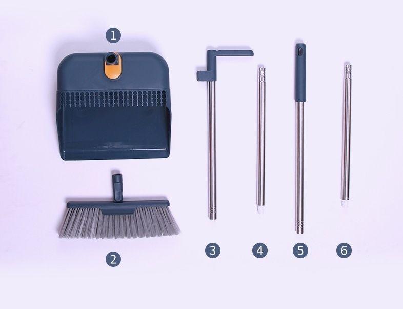 Set Escoba Con Pala – Limpia Pelos Y Pelusas-4