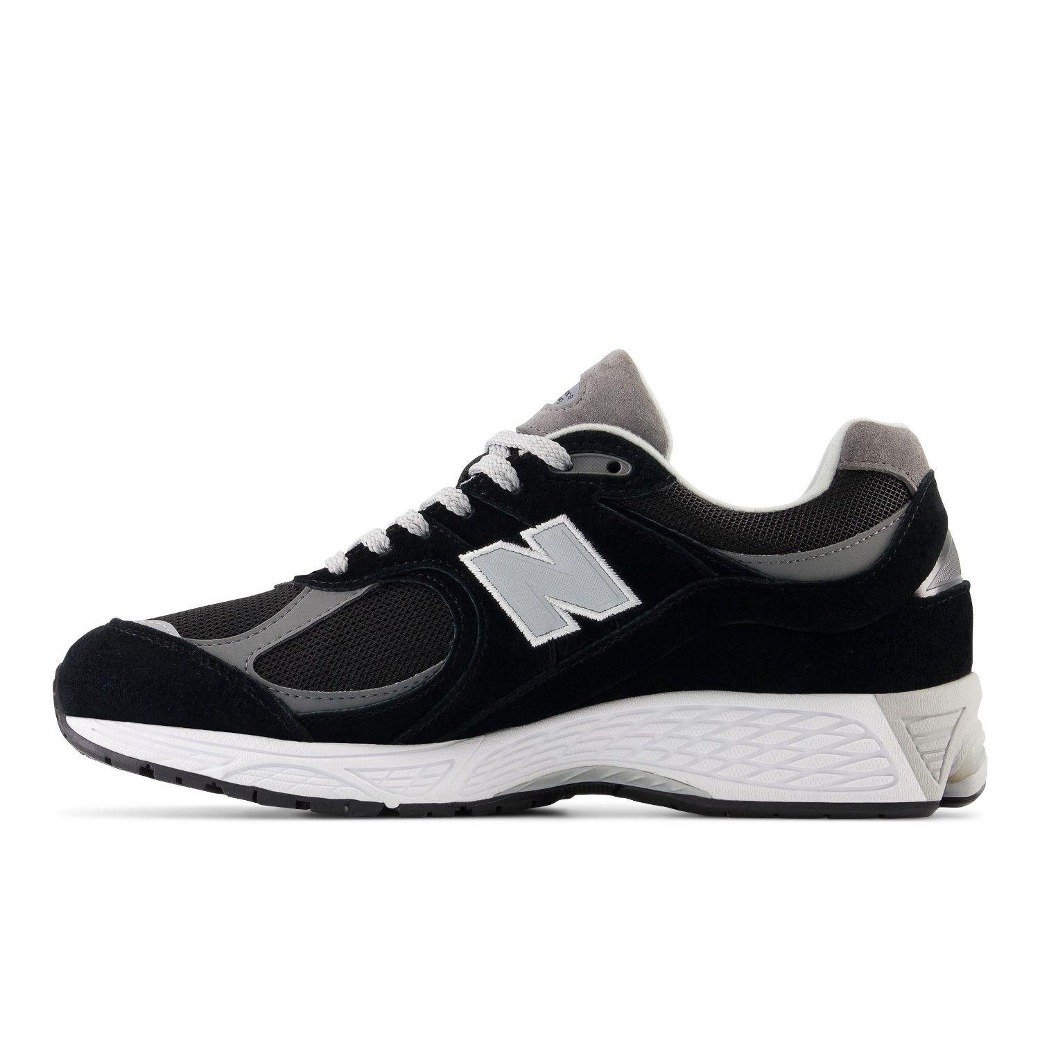 Zapatillas Urbanas Unisex New Balance 2002 R Negras/Blancas-1