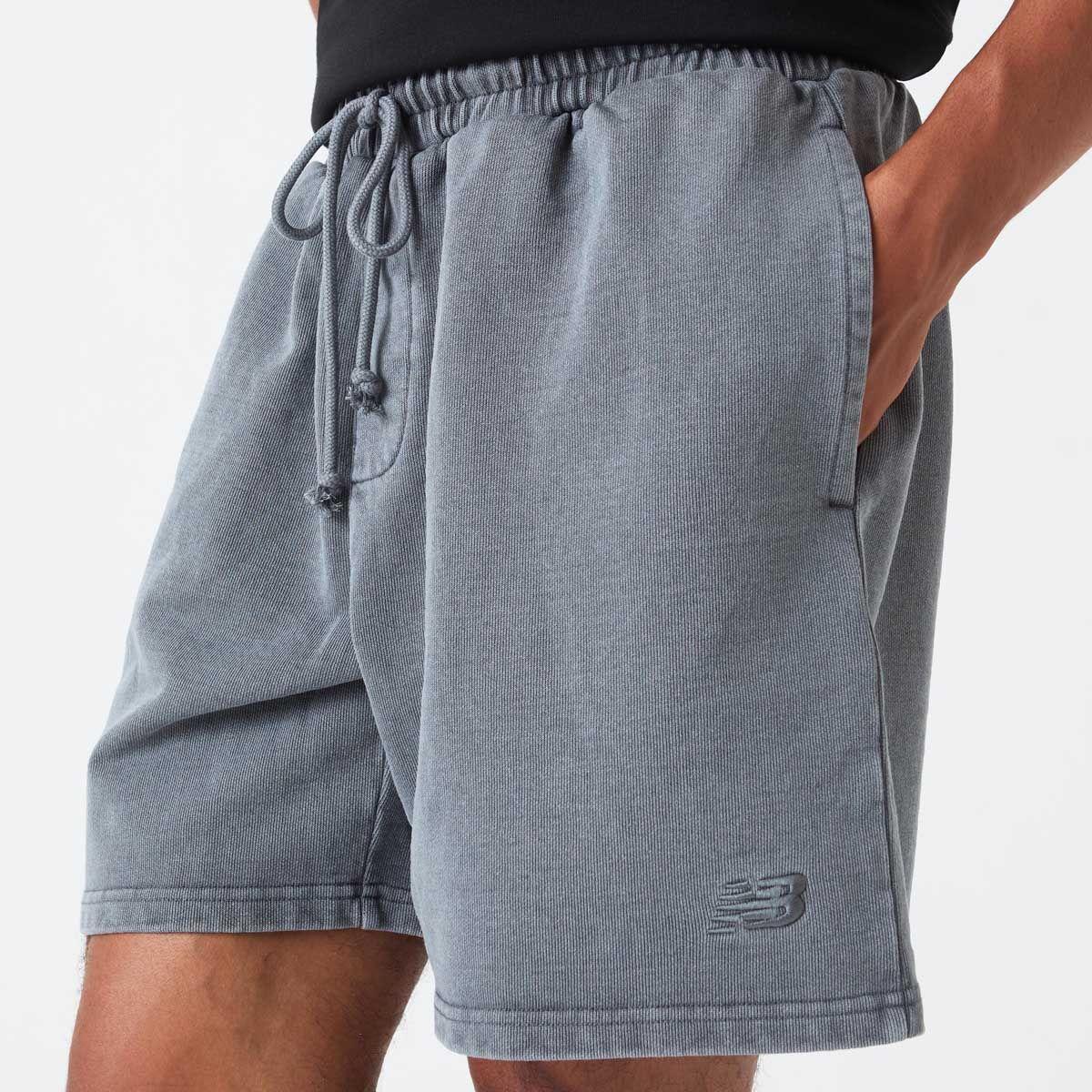 Short Lifestyle Hombre New Balance Athletics Short 7" Gris-3