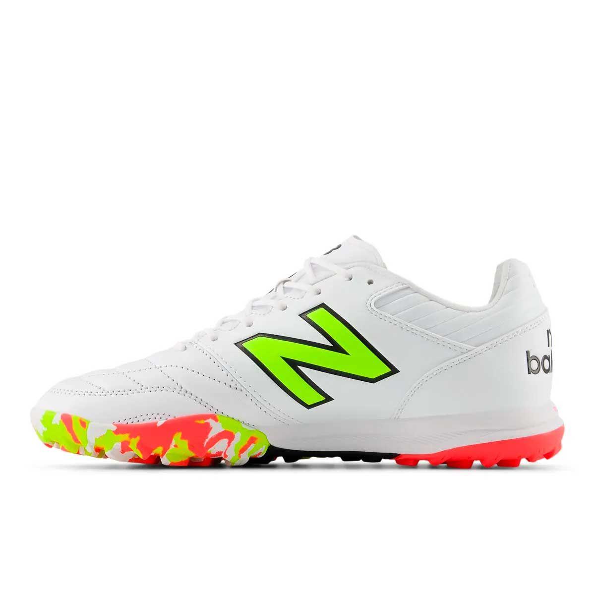 Zapatillas Futbolito Hombre New Balance 442 Pro TF v2 Blanca-1