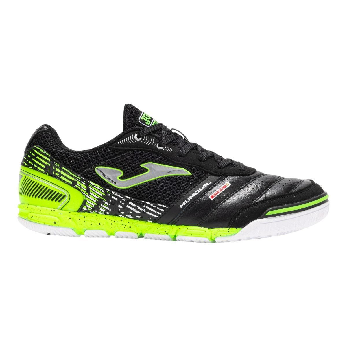 Zapatillas Futbolito Hombre Joma Mundial Indoor Negro-0