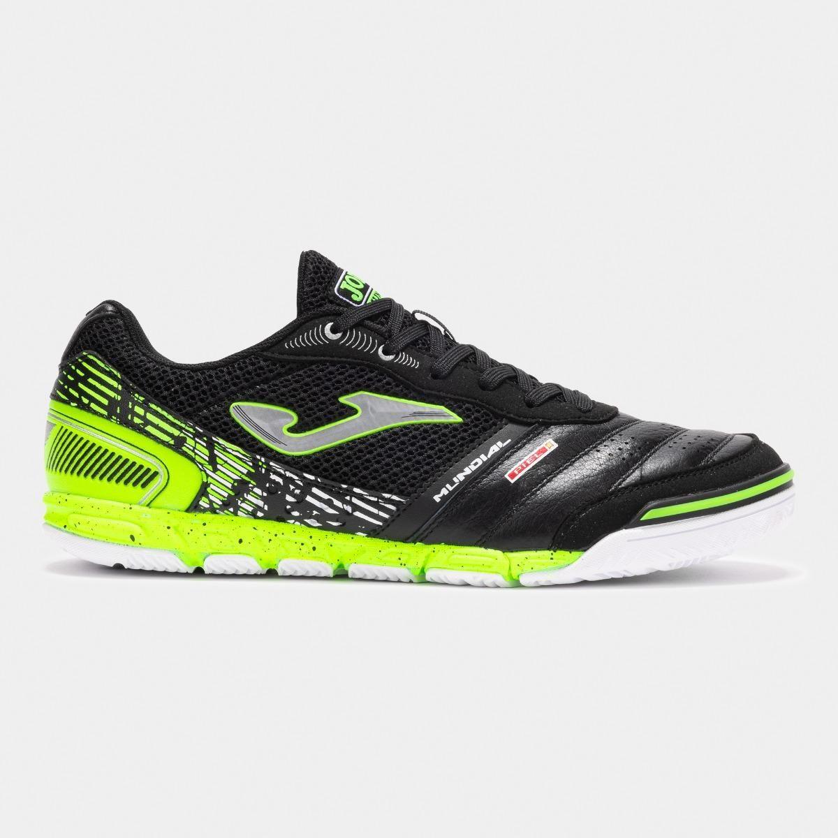 Zapatillas Futbolito Hombre Joma Mundial Indoor Negro-1