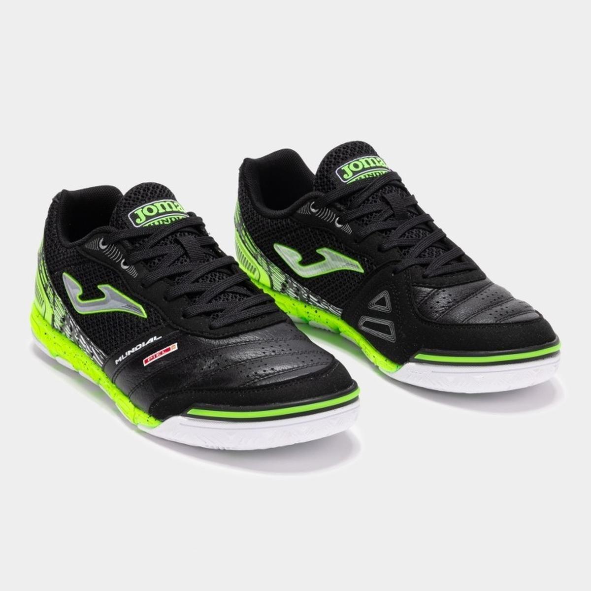 Zapatillas Futbolito Hombre Joma Mundial Indoor Negro-2