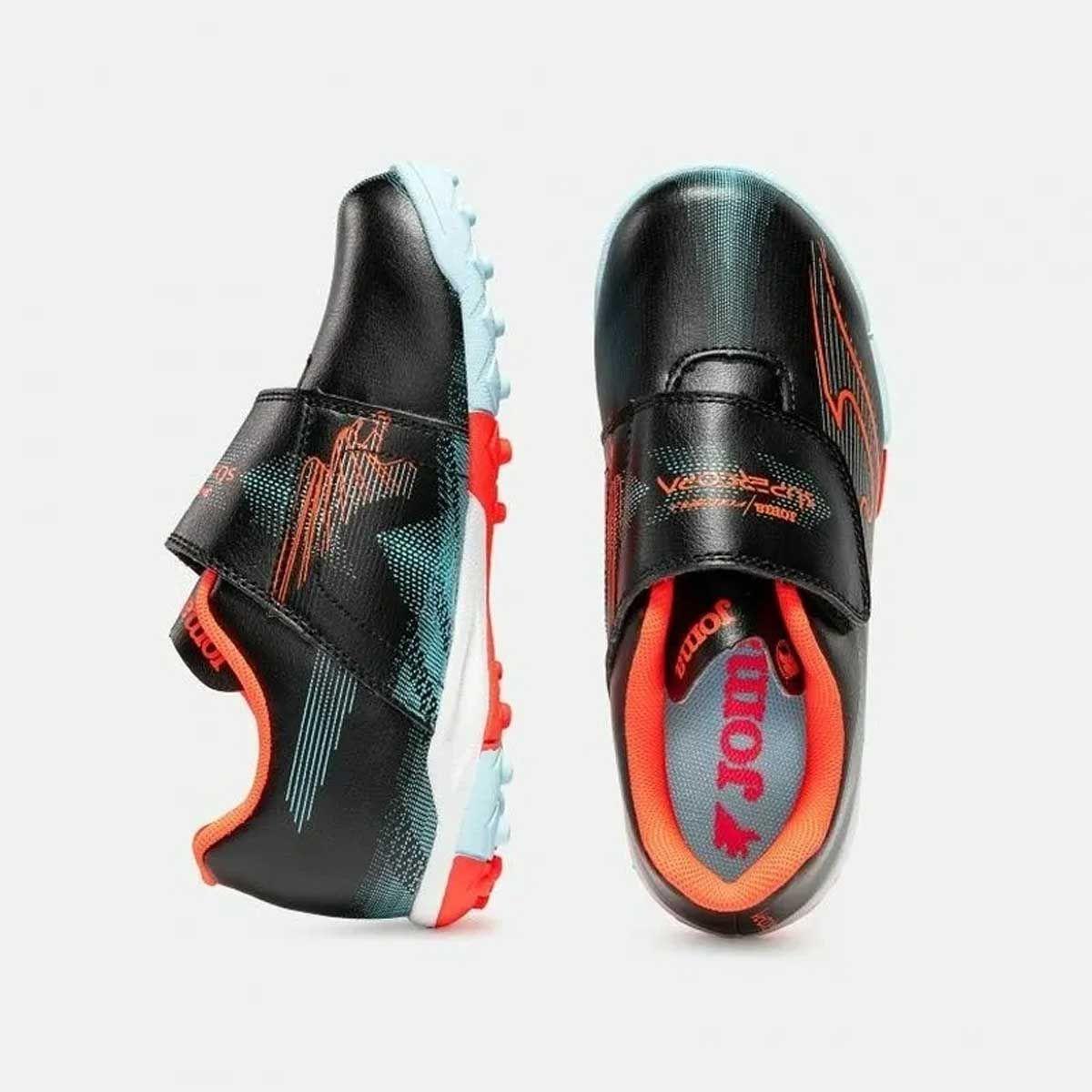 Zapatillas Futbolito Niños Joma Supercopa JR 26 Negro-2