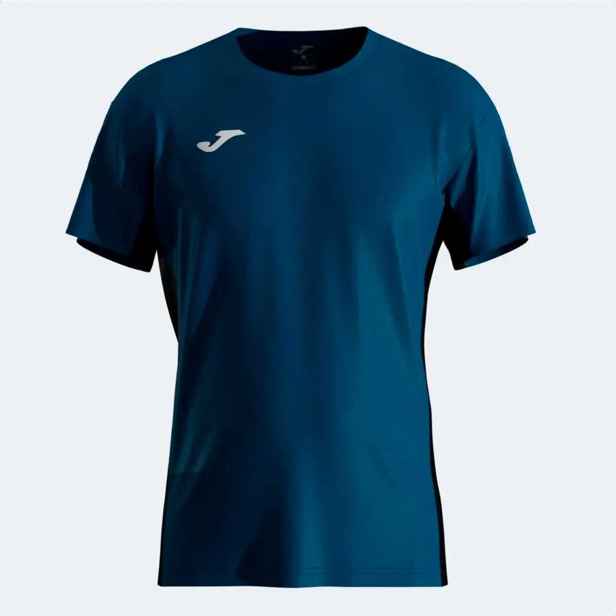 Polera Tenis Hombre Joma Challenge Manga corta Azul-0