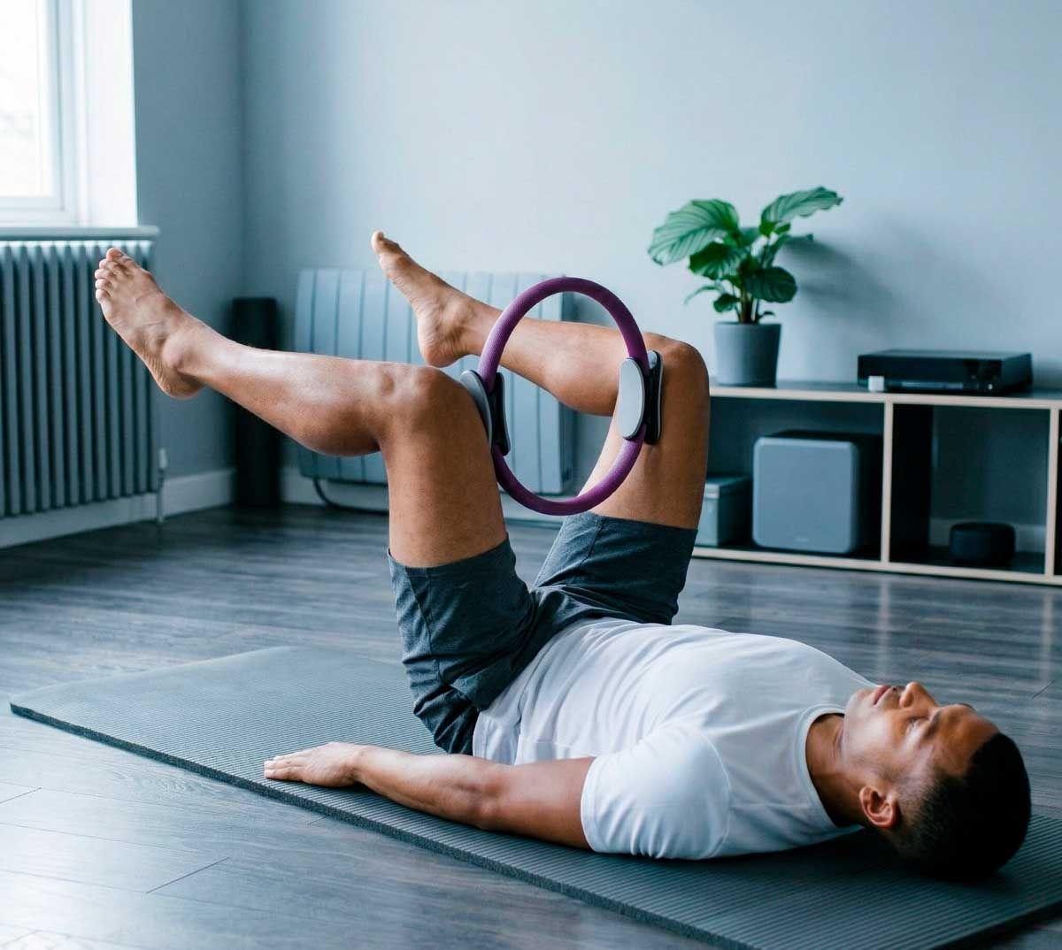 Aro Fitness Blu fit Pilates Ring morado-5