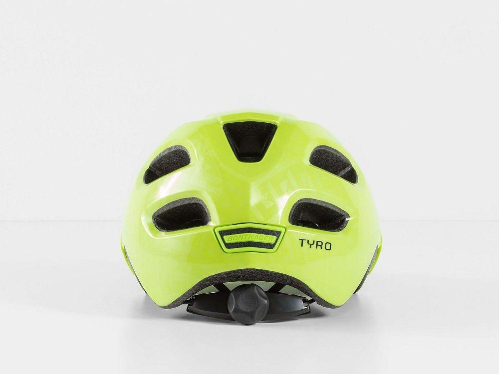 Casco Ciclismo Niño Bontrager Tyro Negro/Amarillo-3