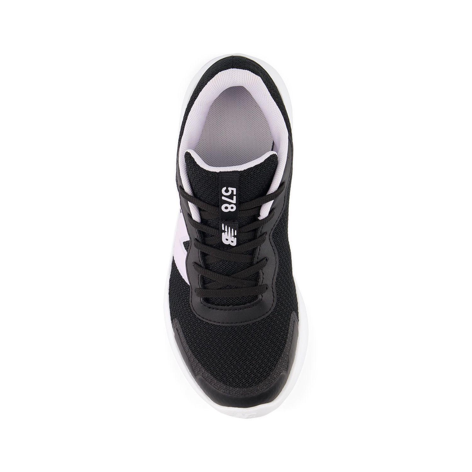 Zapatillas Running Niños New Balance 578 Negra/Rosado Claro-2