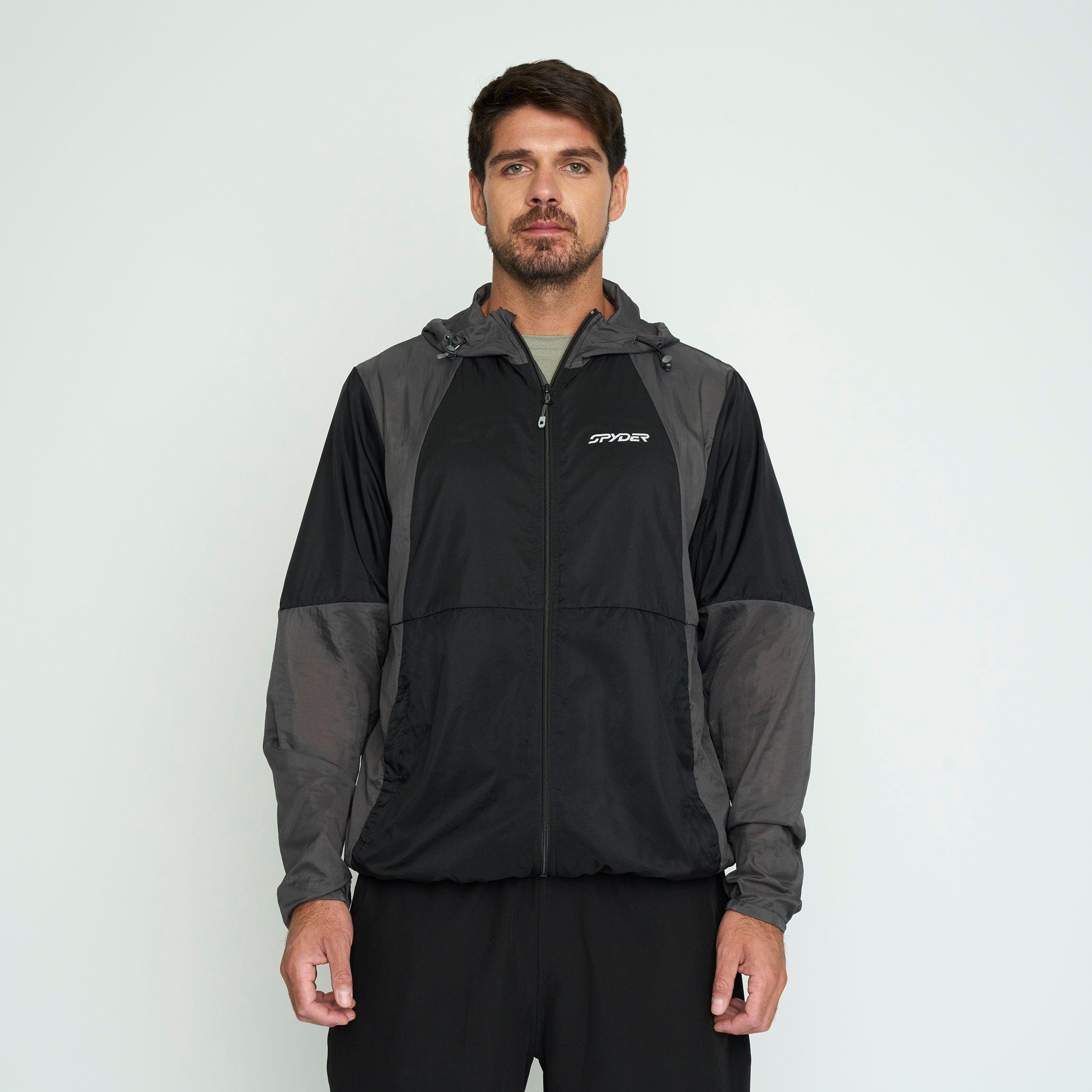 Cortaviento Entrenamiento Hombre Spyder Negro SYMWB01S24BK-0