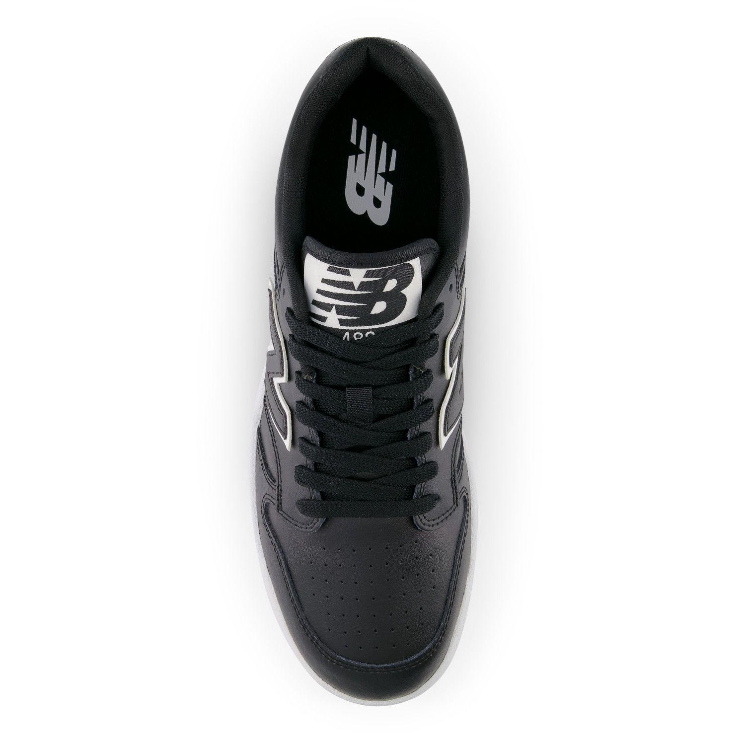 Zapatillas Urbanas Hombre New Balance 480 Negra/Blanca-2