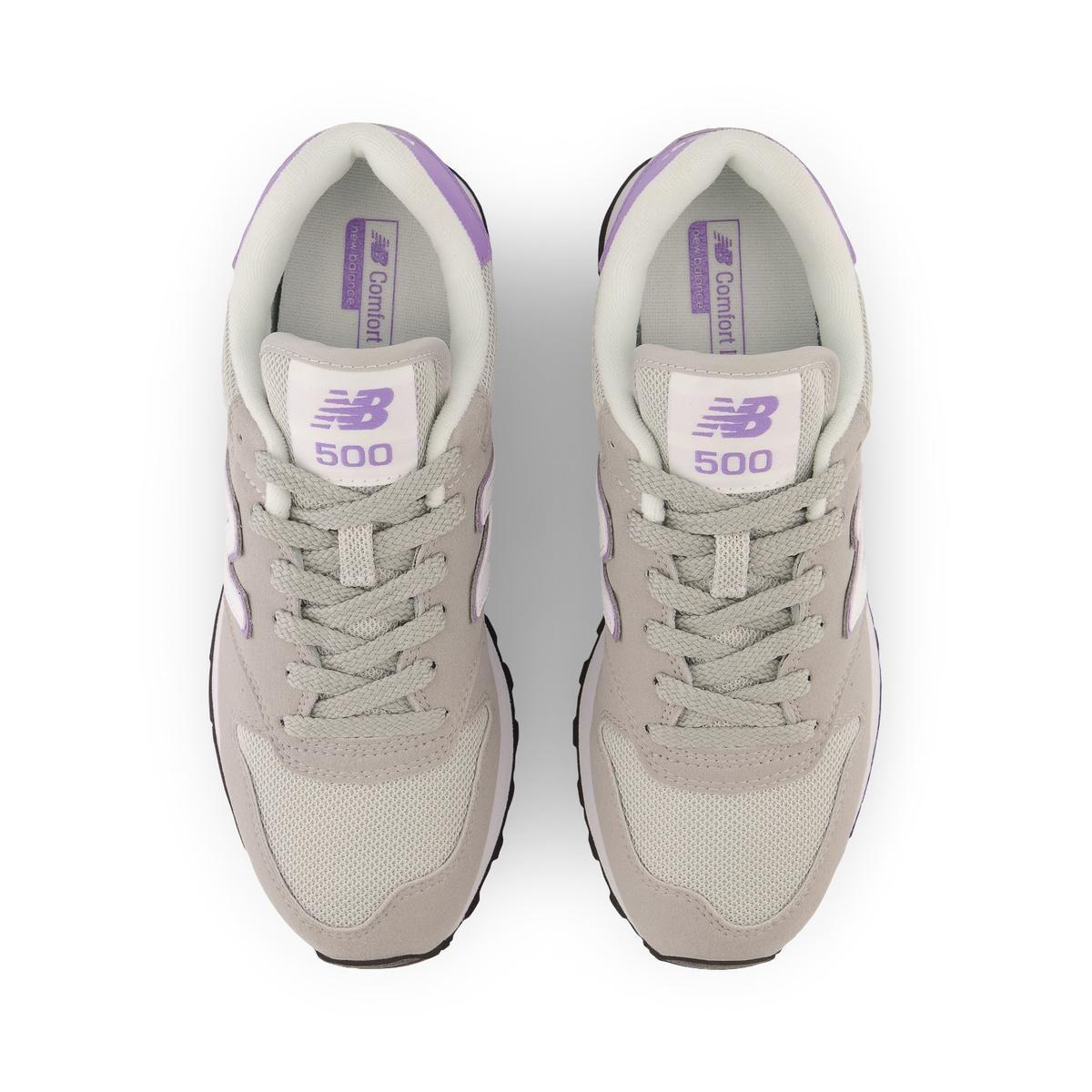 Zapatillas Urbanas Mujer New Balance 500 Gris-2
