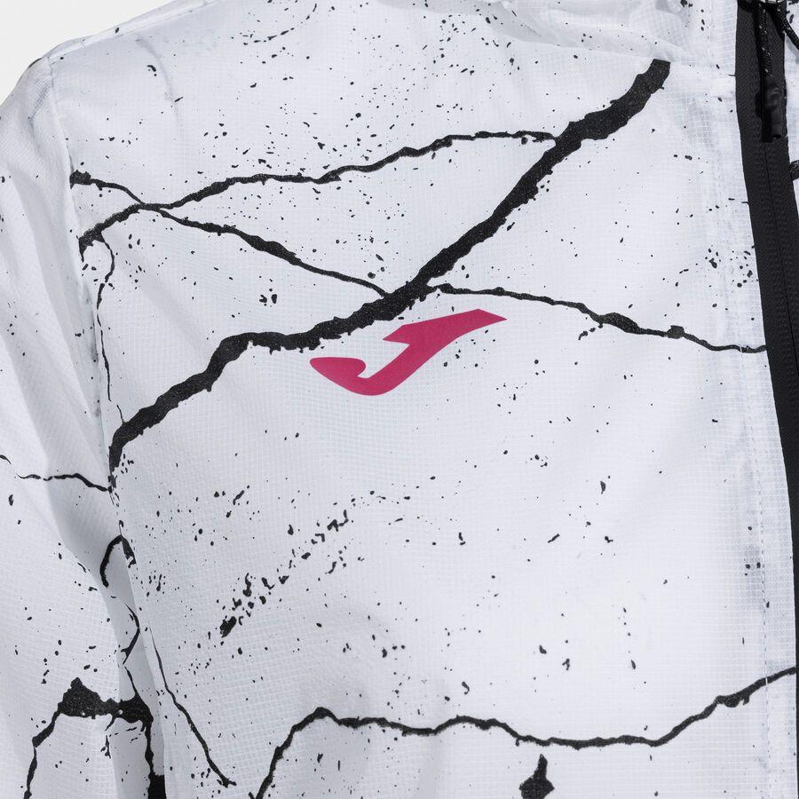 Cortavientos Entrenamiento Mujer Joma R-Night Blanco-5