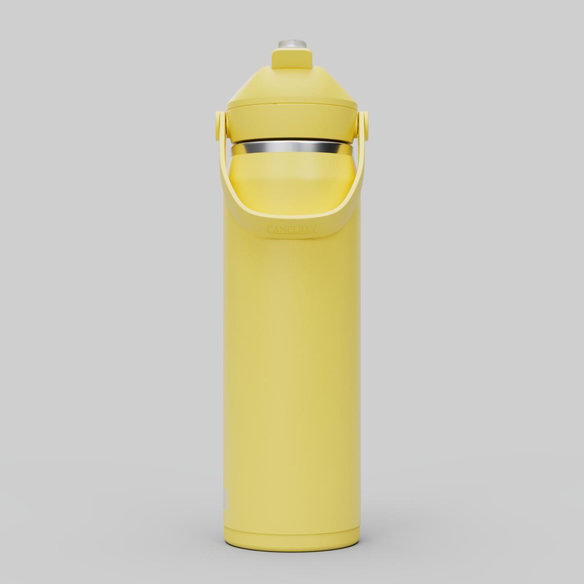 Botella Camelbak Straw 750 ml Acero Inoxidable Amarilla-2