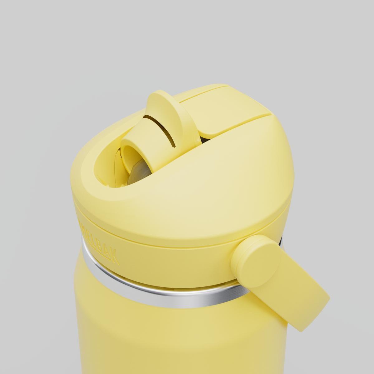 Botella Camelbak Straw 750 ml Acero Inoxidable Amarilla-3