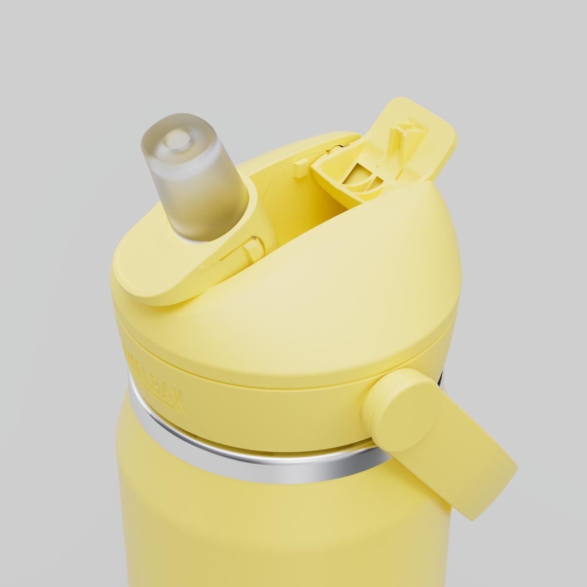 Botella Camelbak Straw 750 ml Acero Inoxidable Amarilla-4