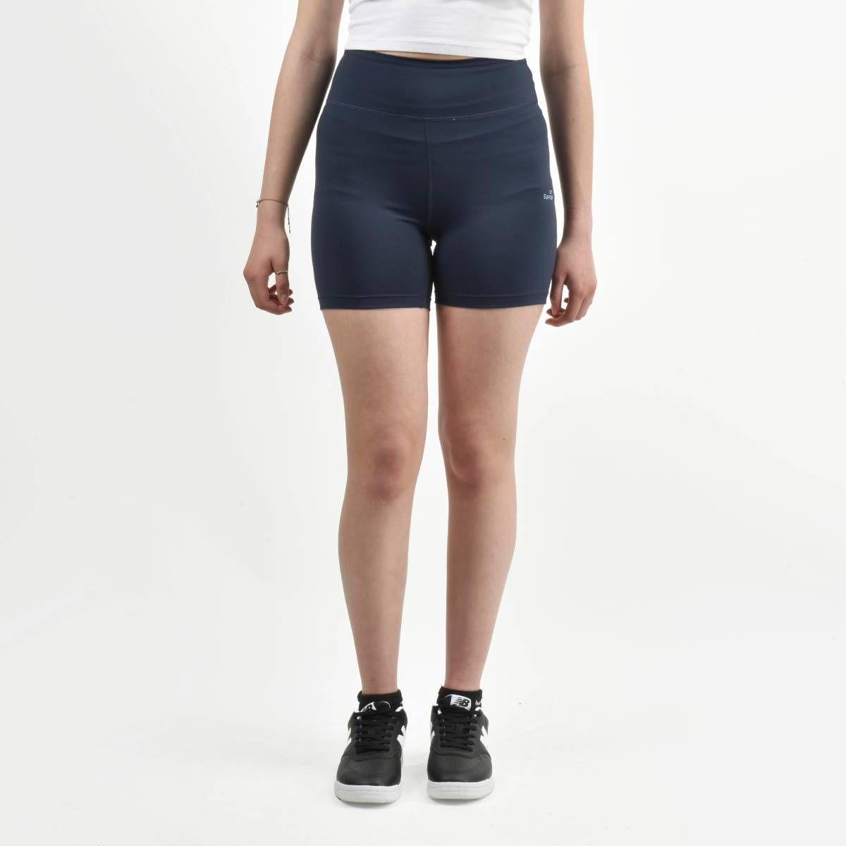 Calza Corta Escolar Niña Spoga Azul-3