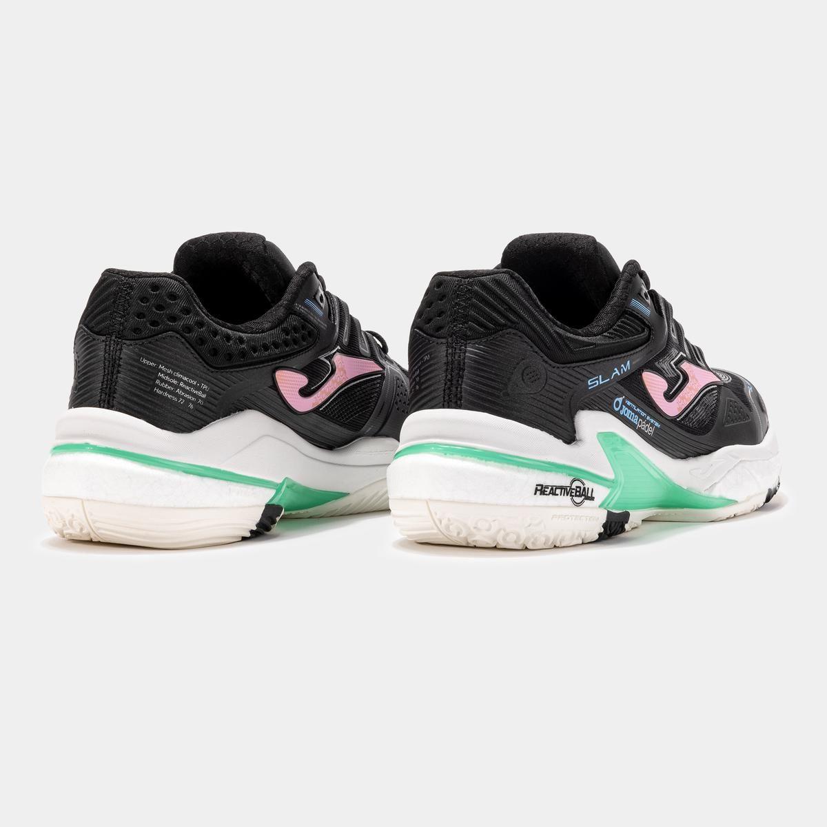 Zapatillas Pádel Mujer Joma Slam Negra-2
