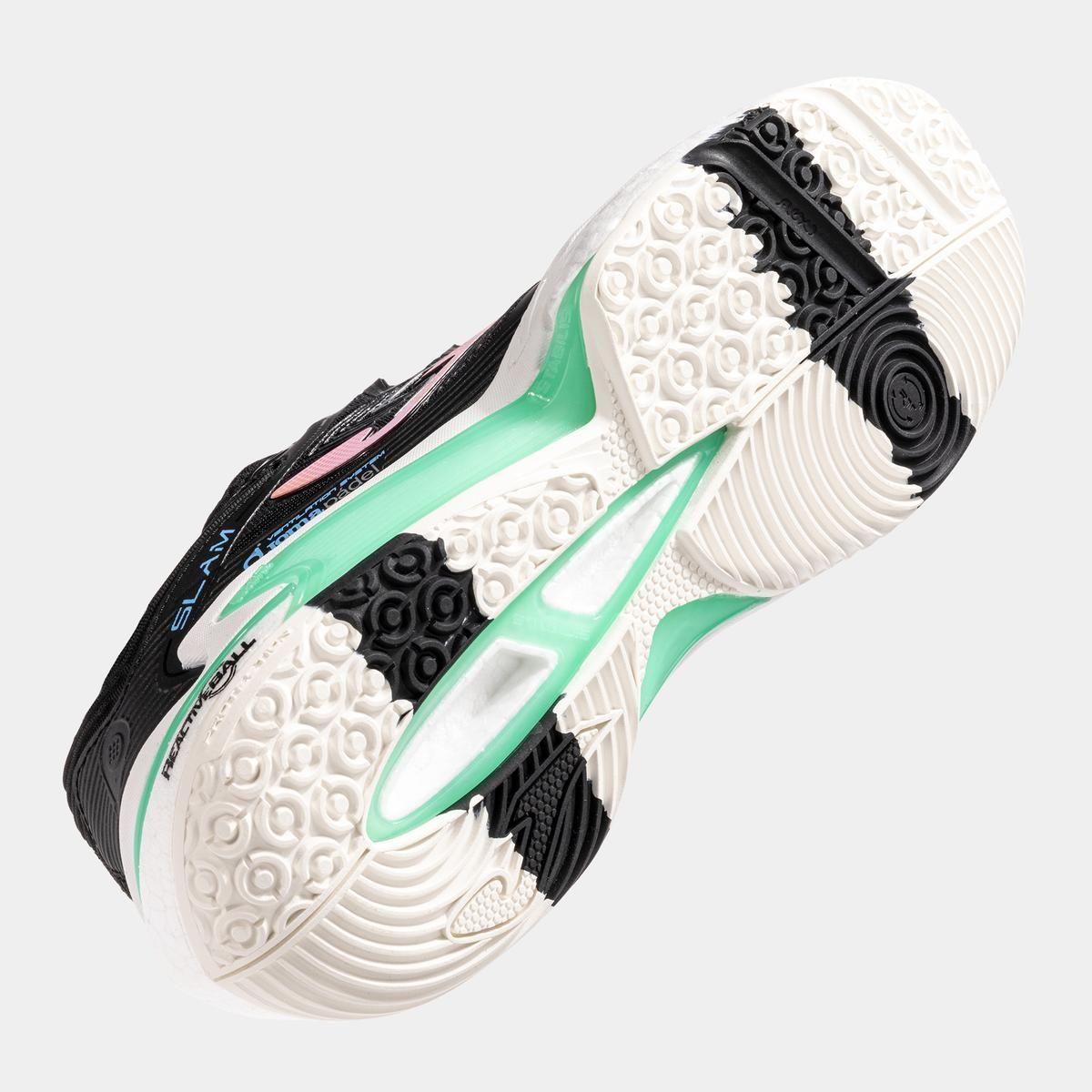 Zapatillas Pádel Mujer Joma Slam Negra-4