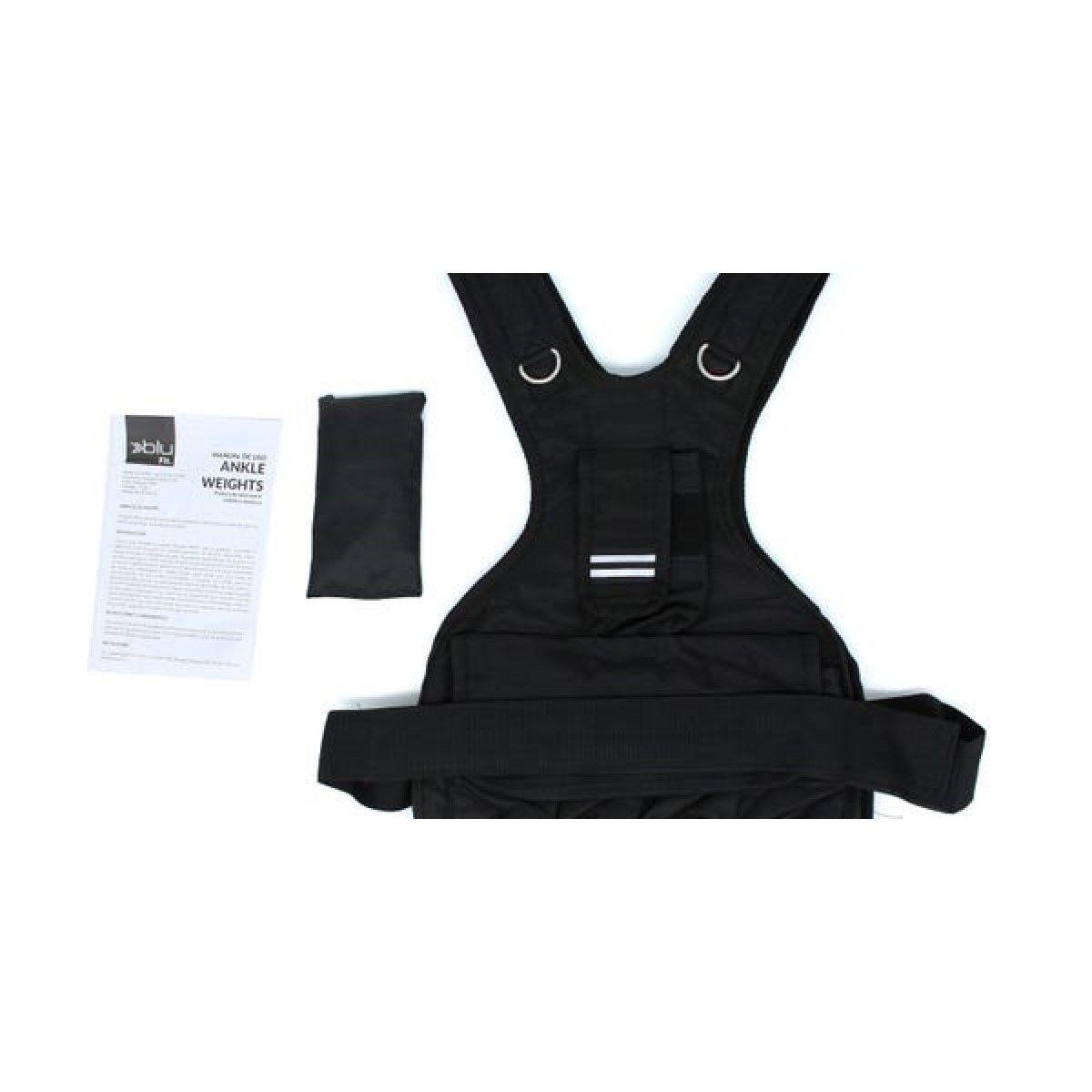 BLU FIT CHALECO DE PESO AJUSTABLE 5KG SIN COLOR UNU-3