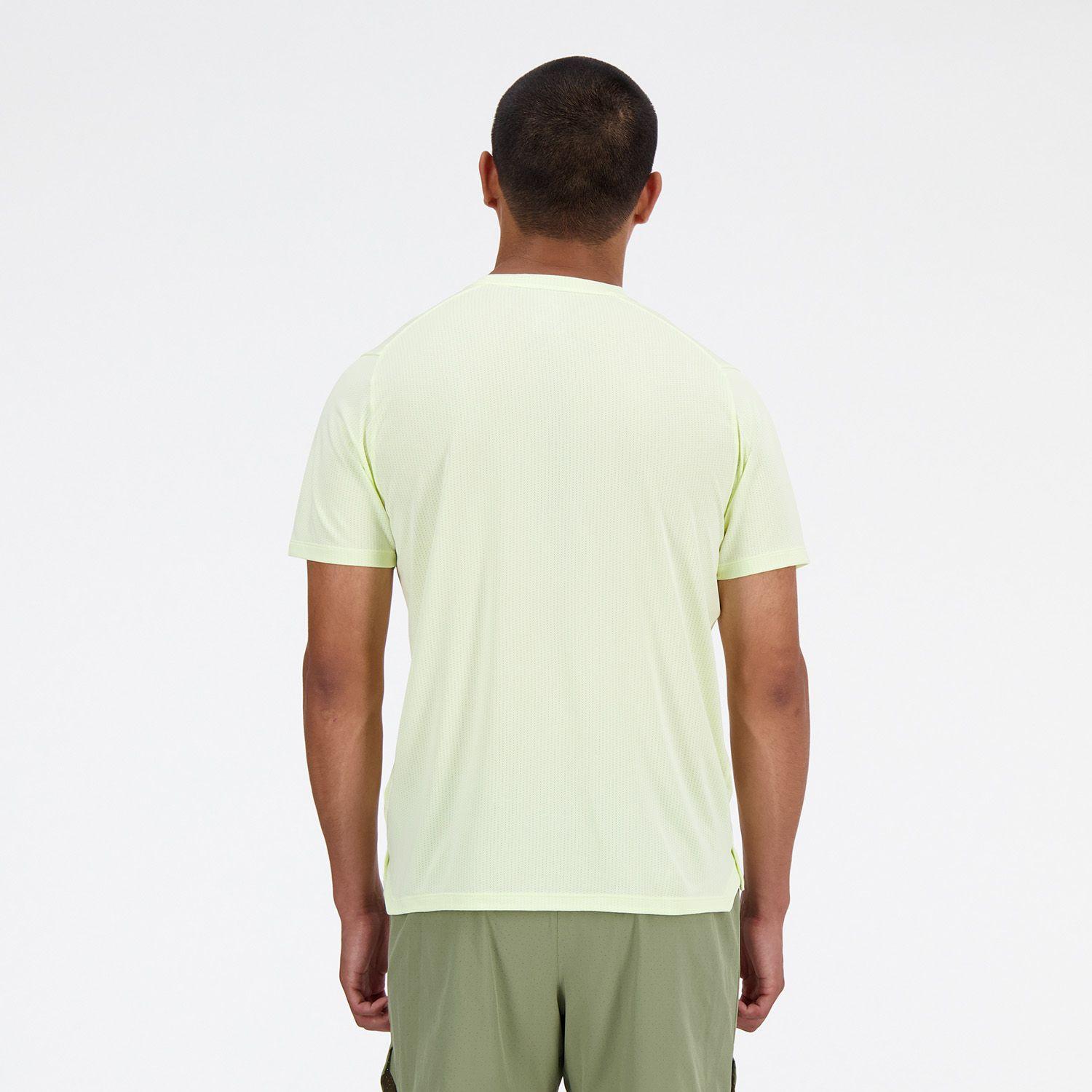 Polera Hombre Running New Balance Amarillo-2