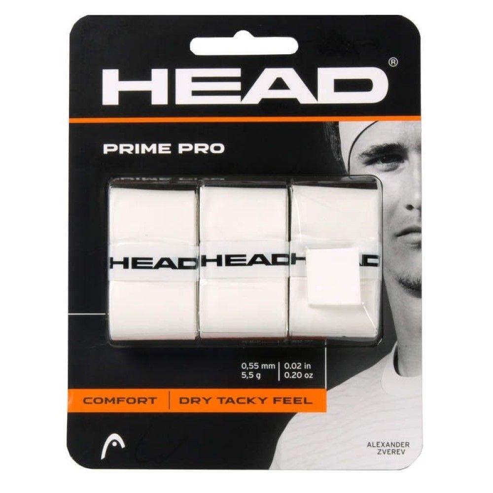 PACK GRIP TENIS HEAD PRIME PRO BLANCO-0