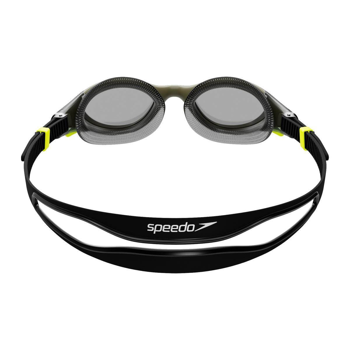 Anteojos Natación Unisex Speedo Biofuse 2.0 Negro/Verde-2