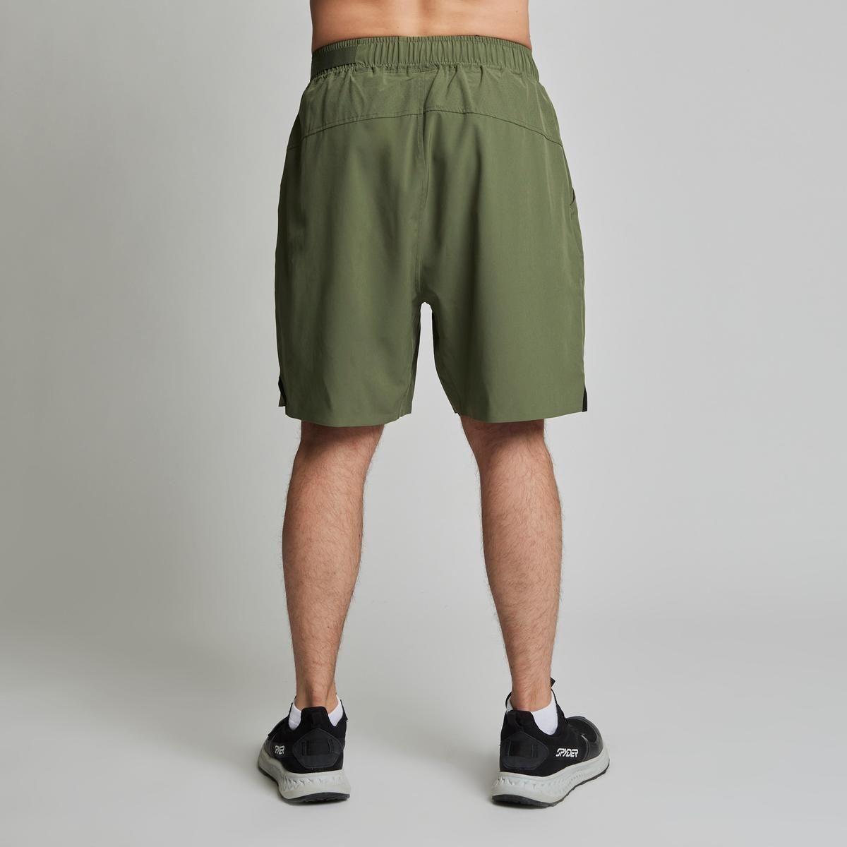 Short Entrenamiento Hombre Spyder Verde-3