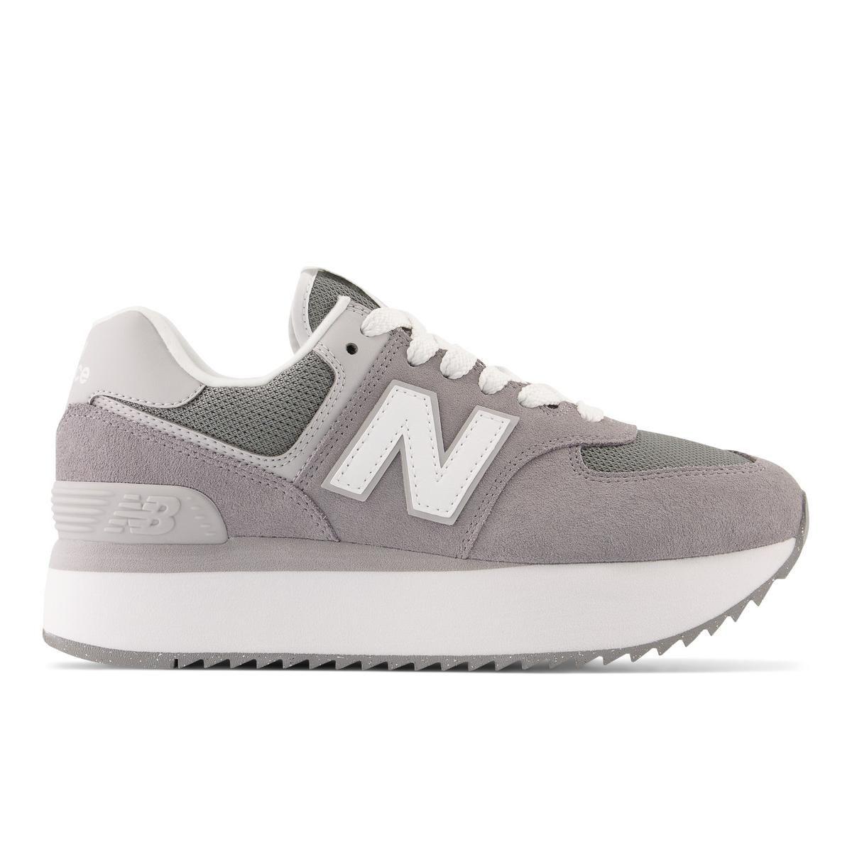 Zapatillas Urbanas Mujer New Balance 574 + Gris-0