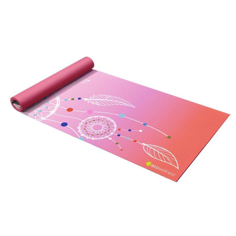 ECOWELLNESS YOGA MAT PINK 5MM-0