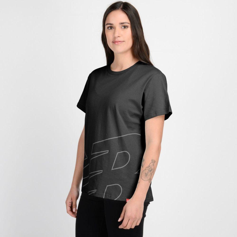 Polera Lifestyle Mujer New Balance Negra-0
