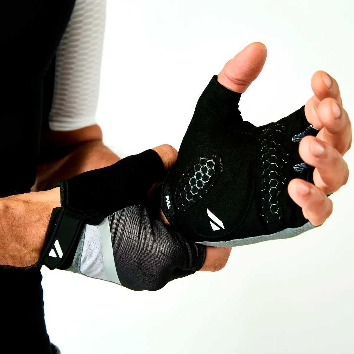 Guante ciclismo Hombre Altitude MTB Short finger negro-2