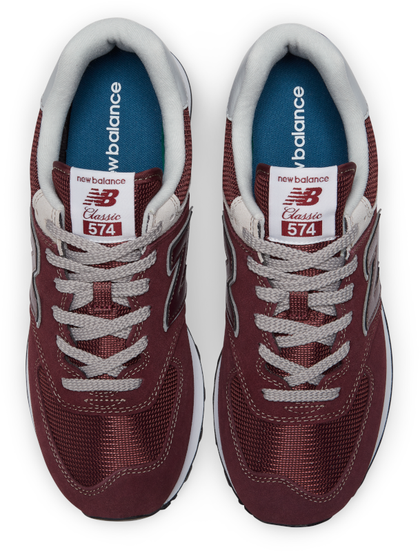 Zapatillas Hombre Lifestyle New Balance 574 Burdeo-1