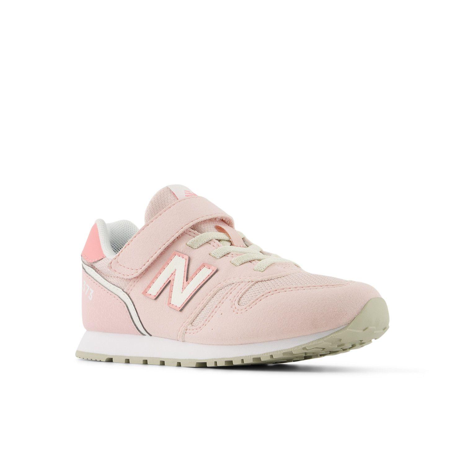 Zapatillas Urbanas Niños New Balance 373 Rosada-3