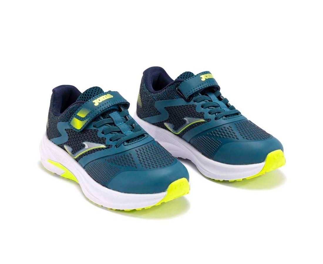 Zapatillas Running Niño Joma Speed Jr 2417 Petroleum Azul-1