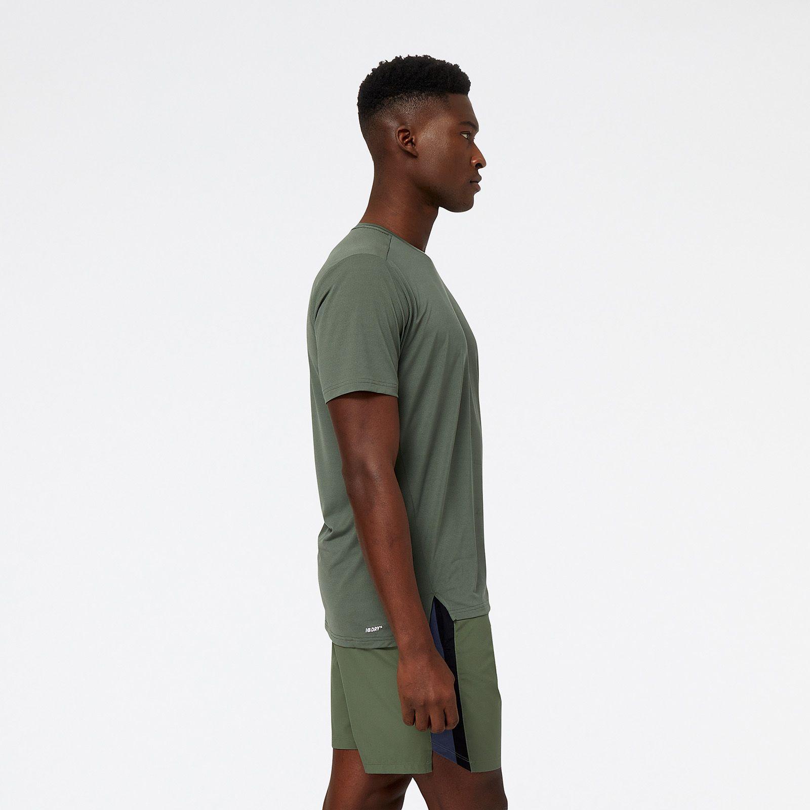 Polera Running Hombre New Balance Accelerate Verde-1